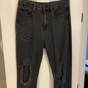 AE Black Boyfriend jeans